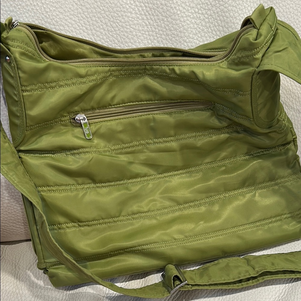 Lug Olive Green Shoulder Bag